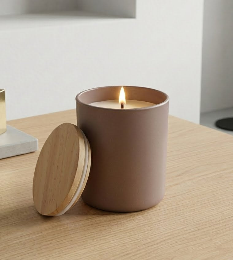 Bougie parfumée Édition Bronze – Personnalisable & artisanale