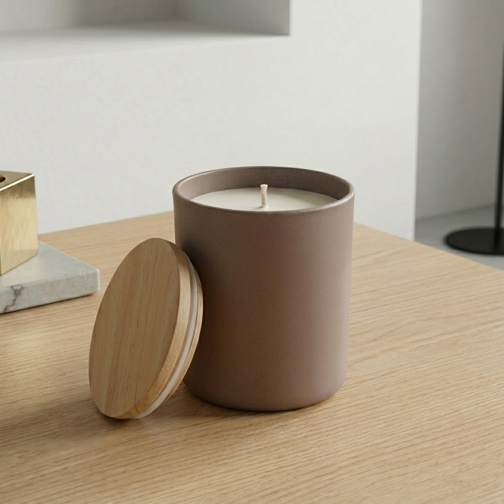 Bougie parfumée Édition Bronze – Personnalisable & artisanale