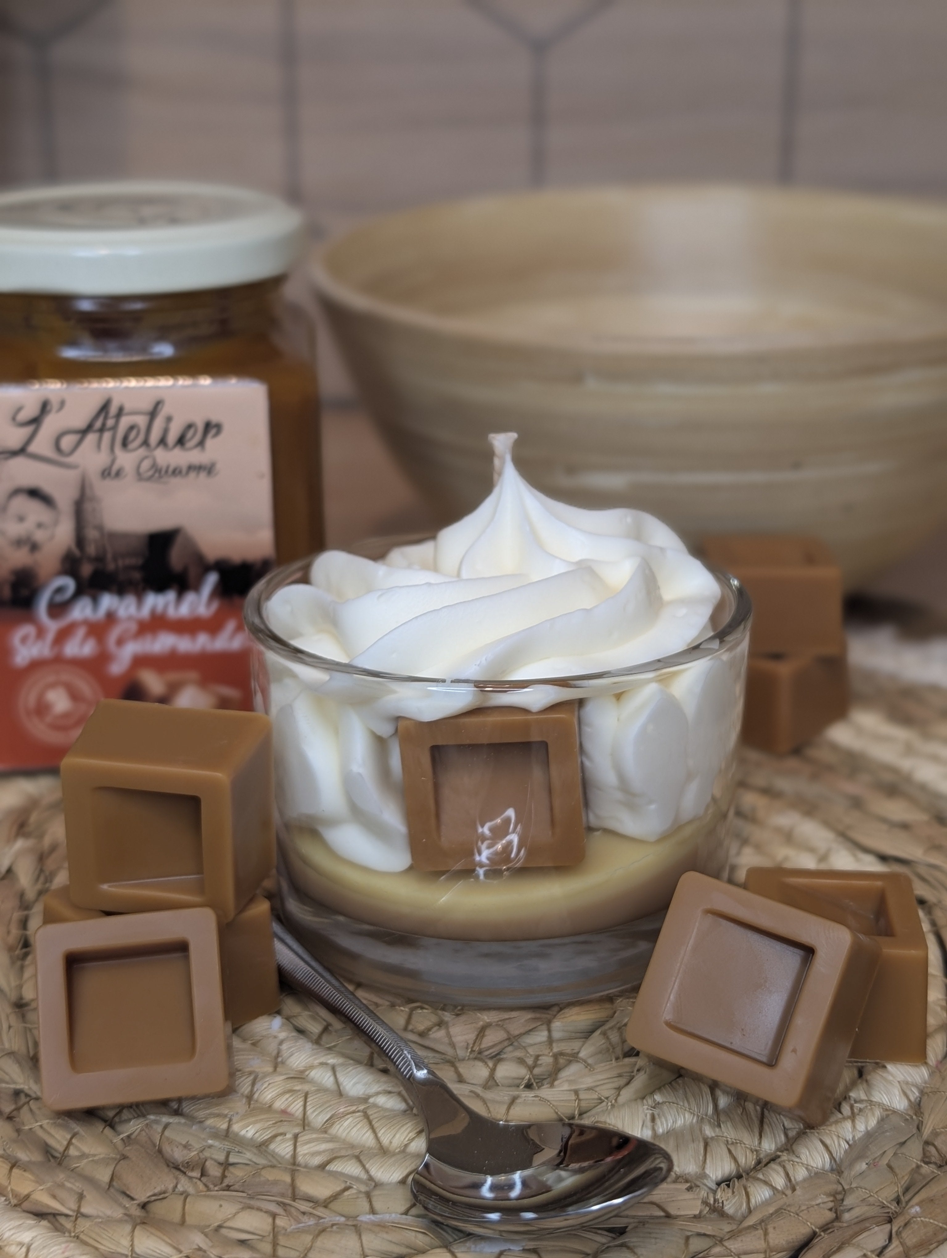 Bougie caramel de notre enfance