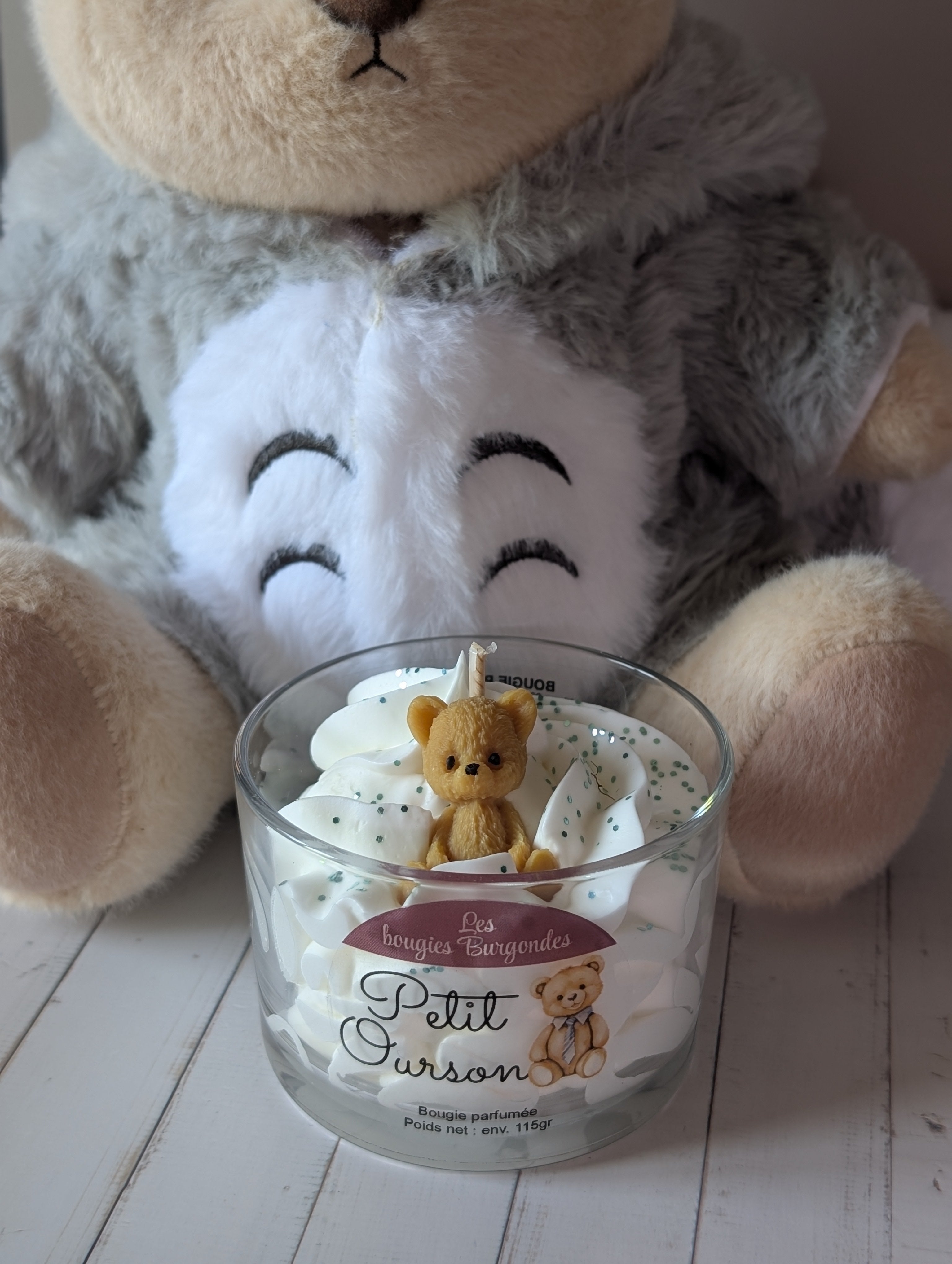 Bougie petit ourson