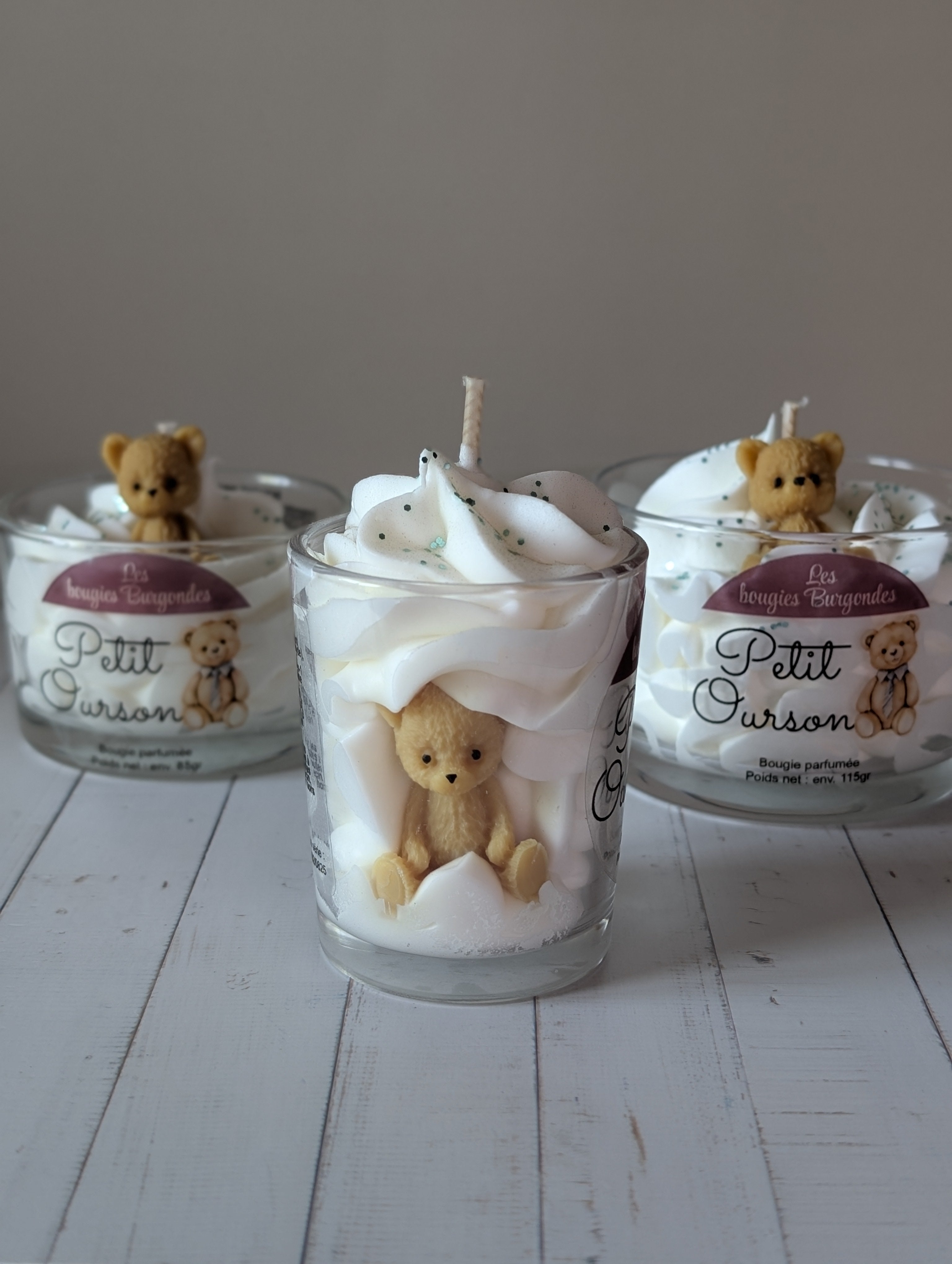 Bougie petit ourson