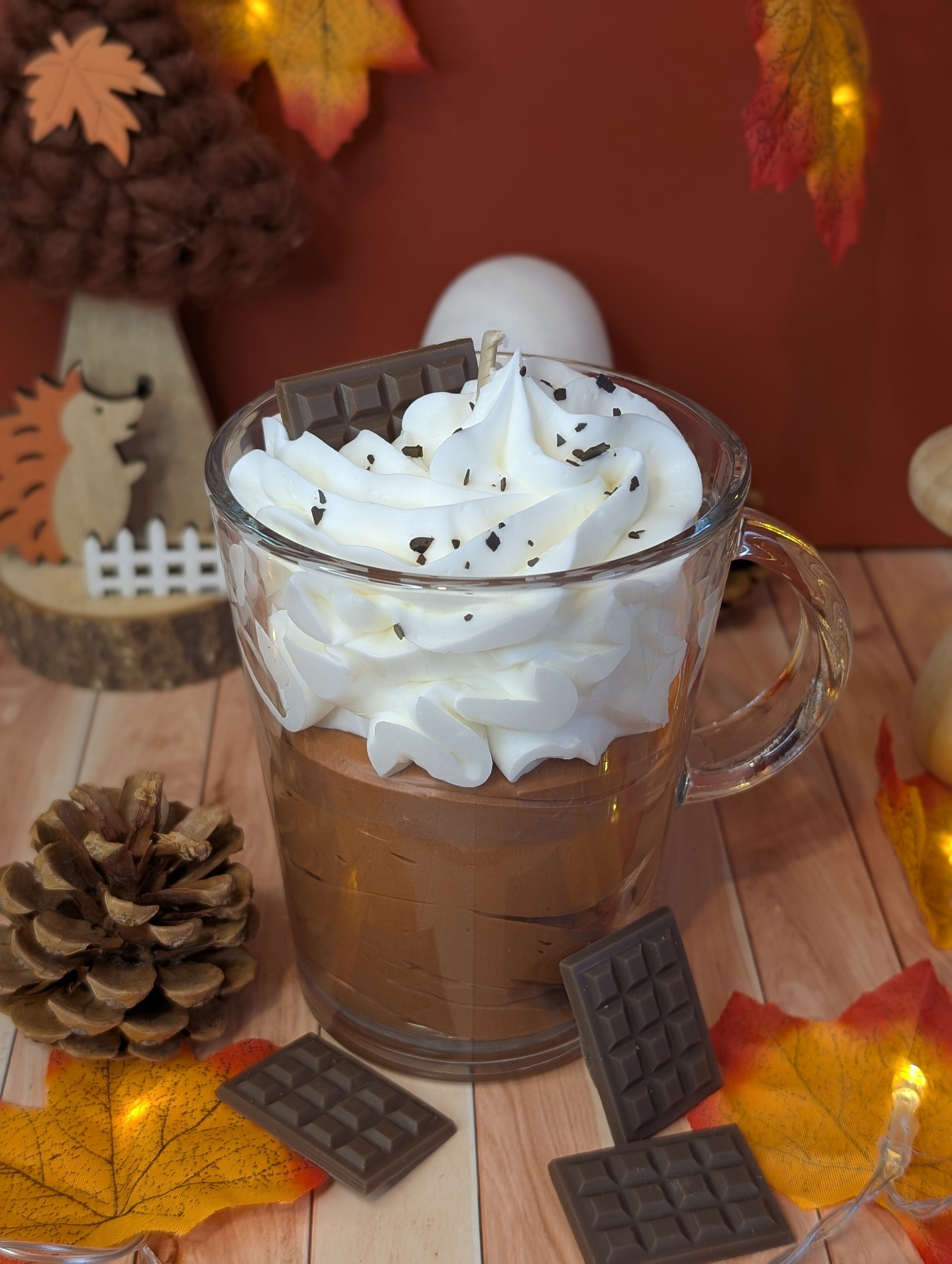 Bougie chocolat viennois
