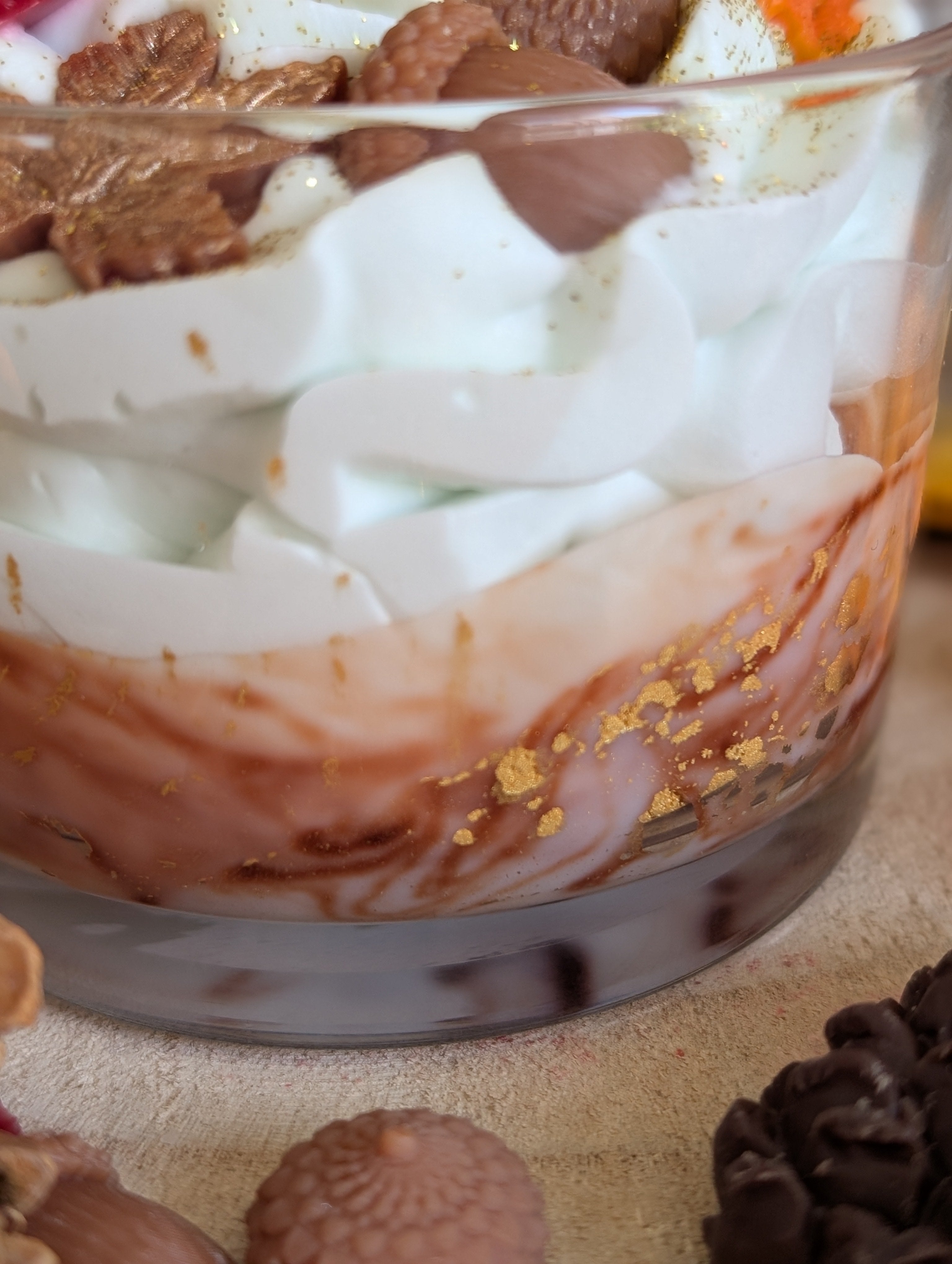 Bougie trésors d'Automne