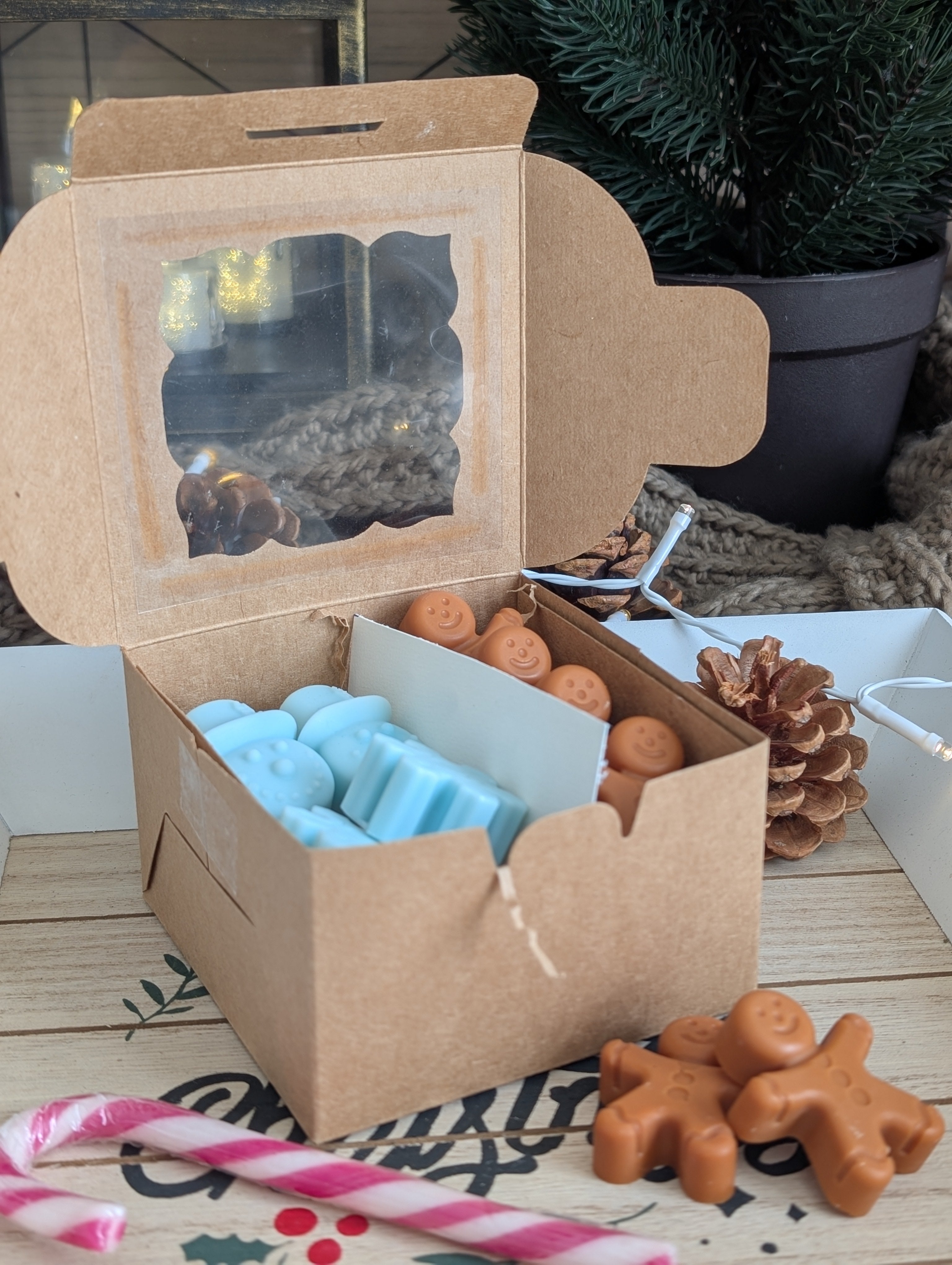 Coffret 10 fondants parfumés de Noël