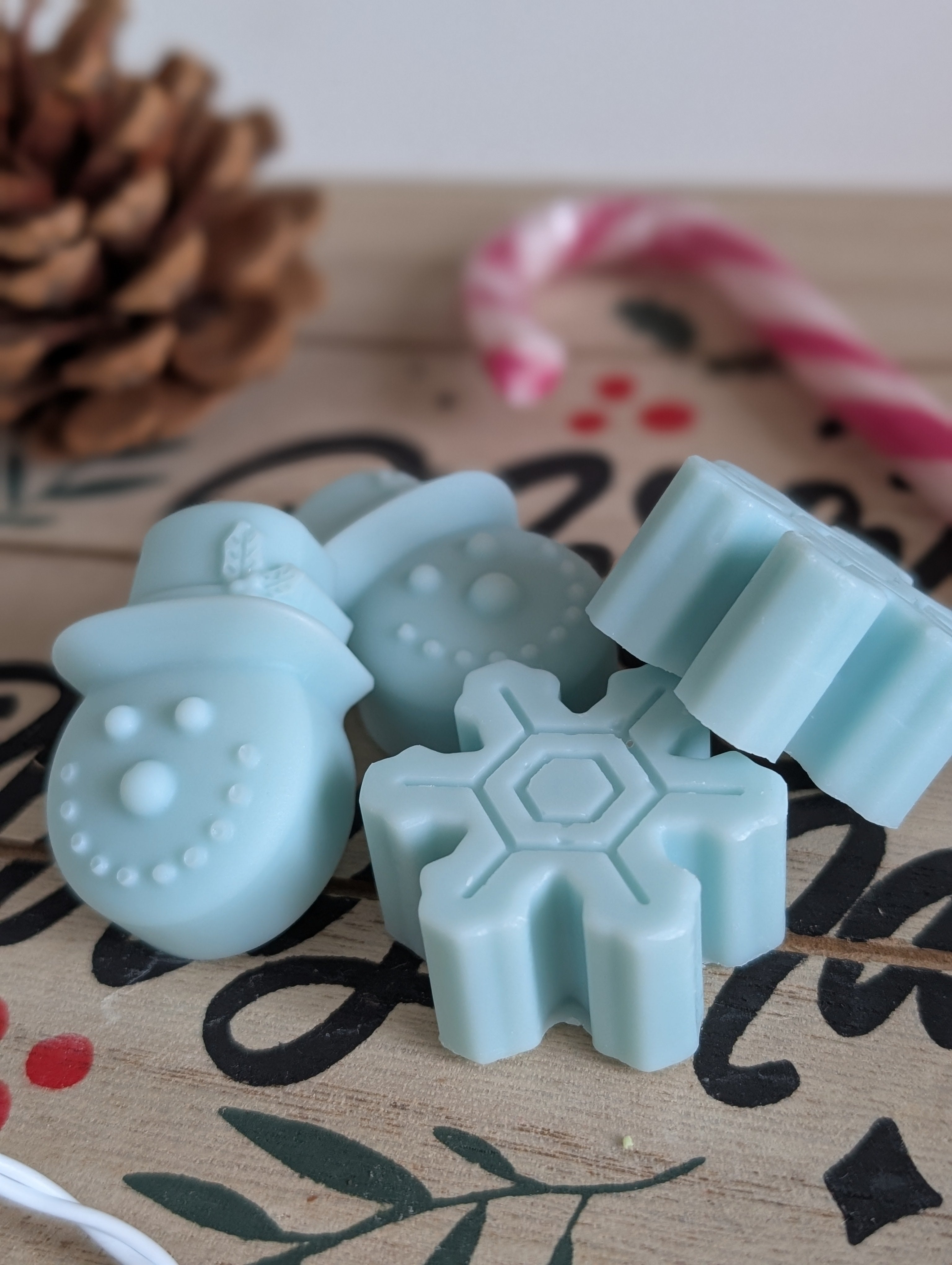 Coffret 10 fondants parfumés de Noël