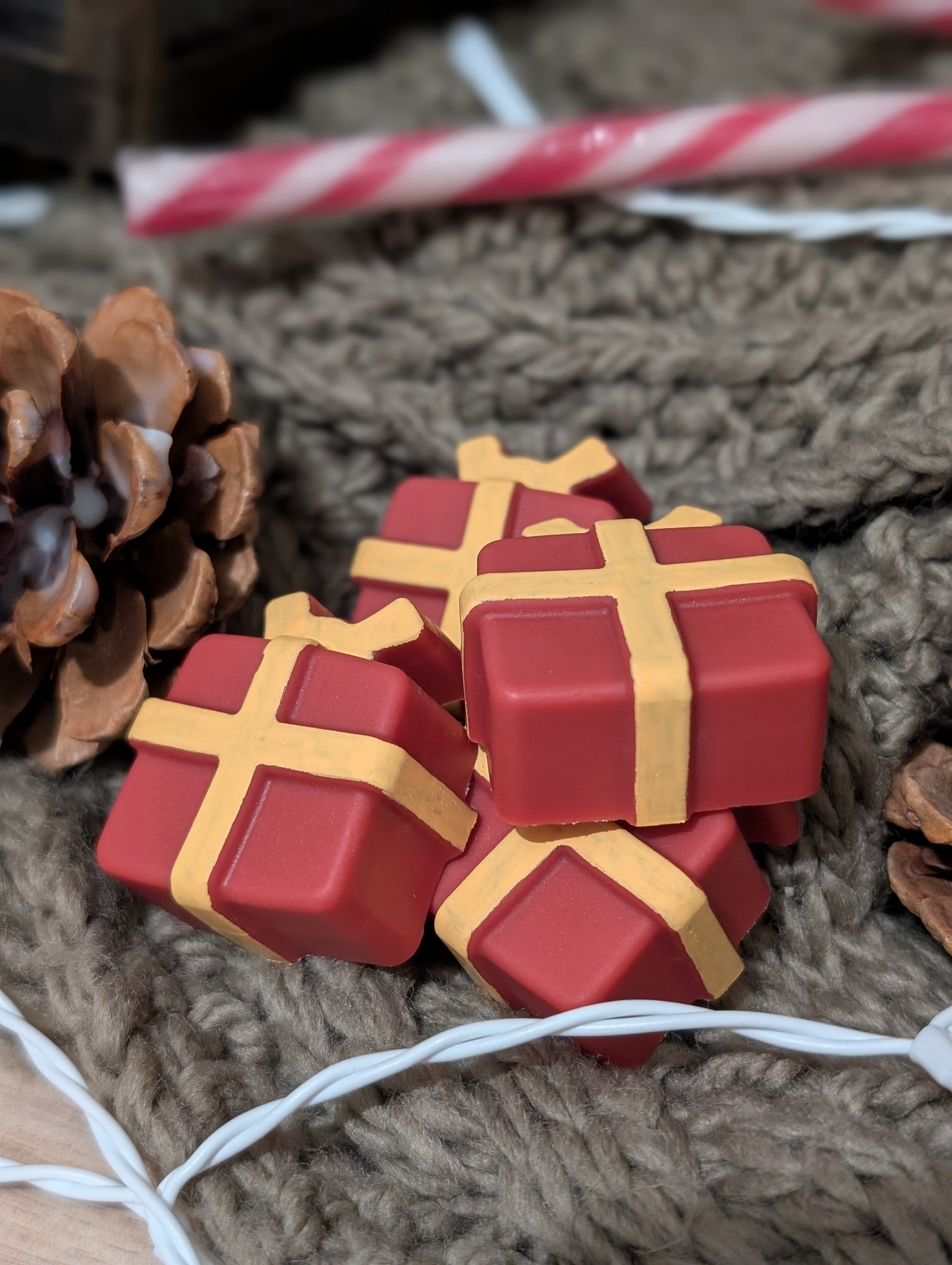 Coffret 10 fondants parfumés de Noël