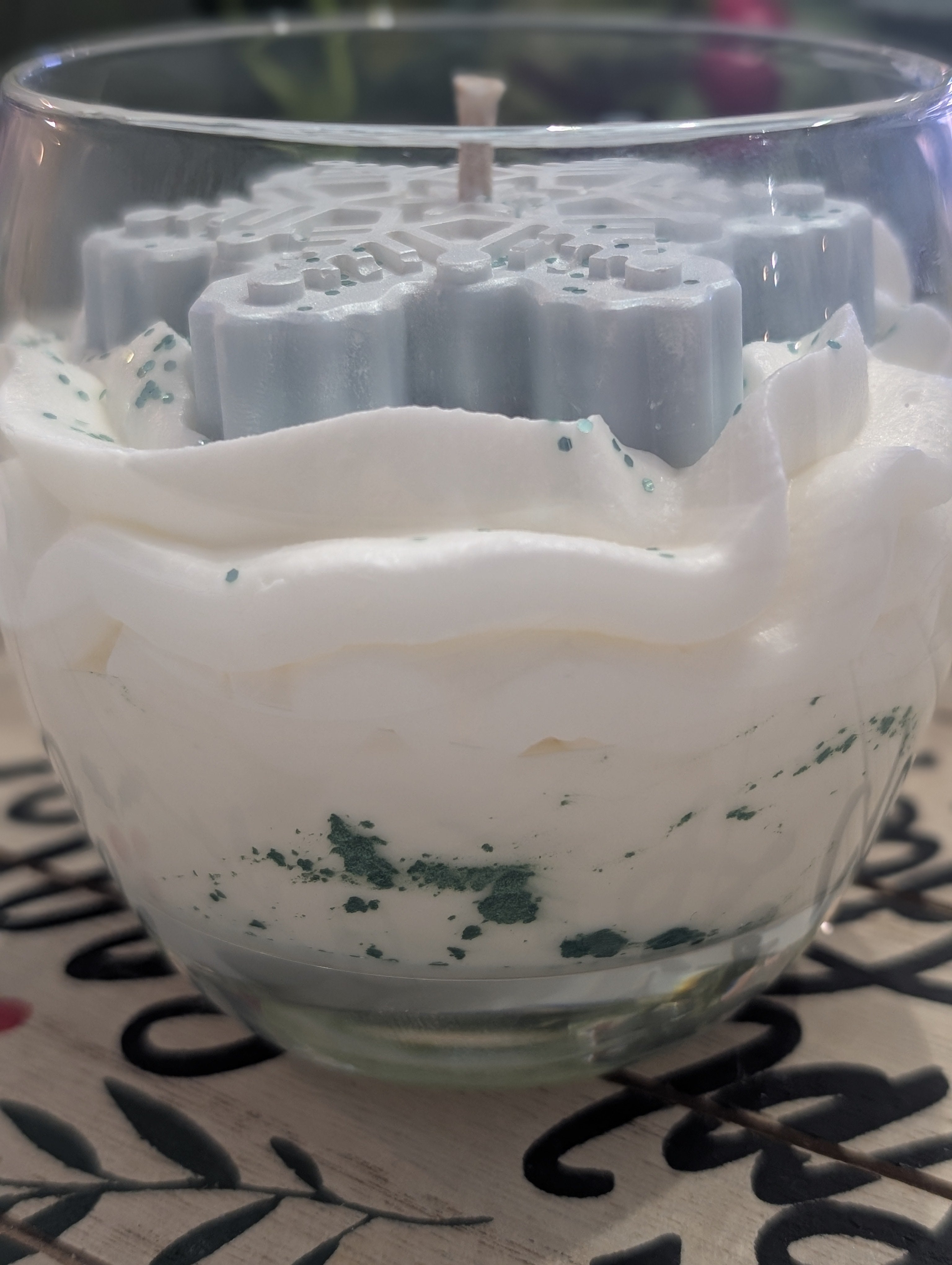 Bougie Flocon de Neige