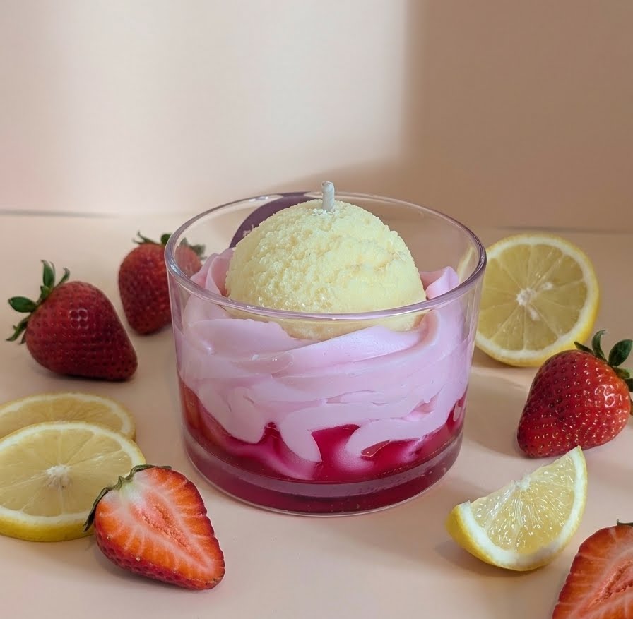 Bougie Goûter des vacances - Gourmande & sucrée
