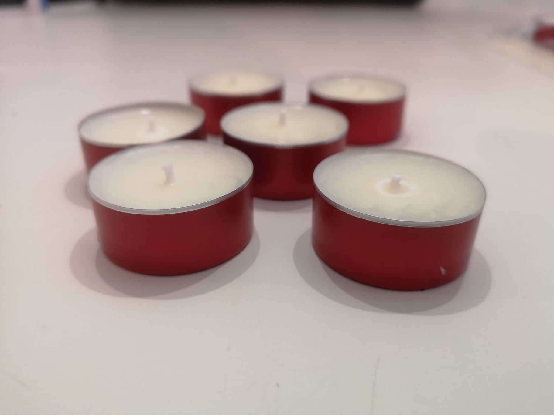 Lot de bougies chauffe plat