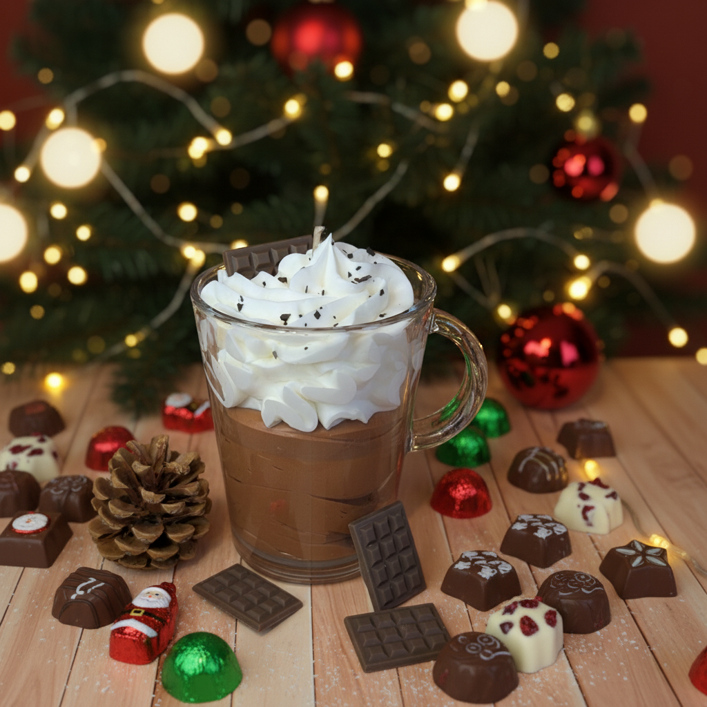 Bougie chocolat viennois