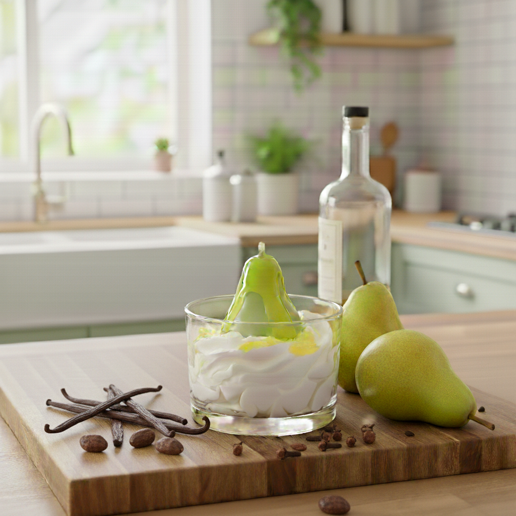 Bougie Poire gourmande